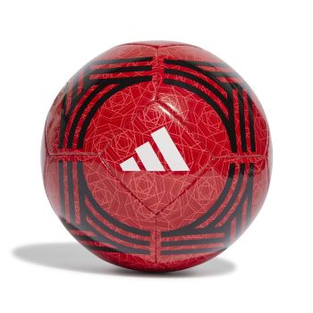 Adidas MUFC CLB HOME, lopta za fudbal, crvena