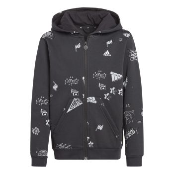 Adidas J BLUV Q3 FZHD, dječiji duks, crna