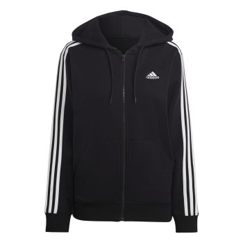 Adidas W 3S FT FZ R HD, ženski duks, crna