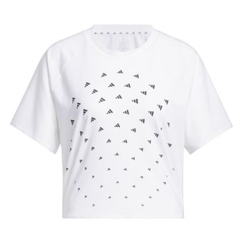 Adidas BLUV TEE, ženska majica za fitnes, bijela