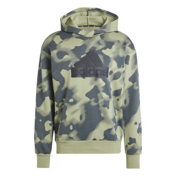 Adidas M FI BOS HD AOP, muški duks, zelena
