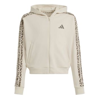 Adidas JG AN 3S FT FZ, dječiji duks, bež