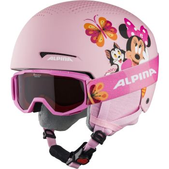Alpina ZUPO DISNEY SET, dječija skijaška kaciga, ljubičasta