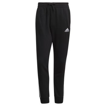 Adidas M 3S FT TC PT, muški donji dio trenerke, crna