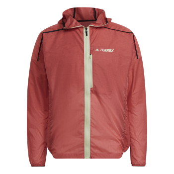 adidas AGR WINDWEAVE J, muška jakna za trčanje, crvena